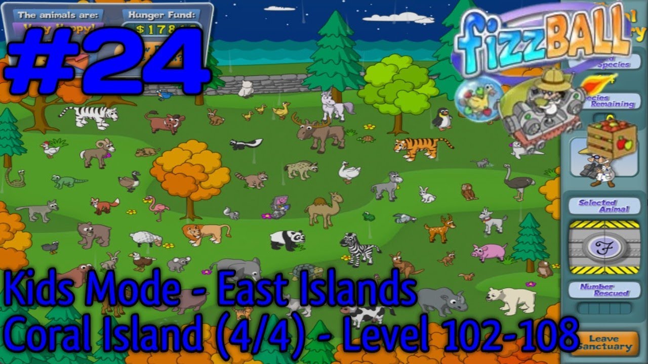 Fizzball Unity Fizzball Episode 24 : Kids Mode | East Islands - Coral Island (4/4 ...