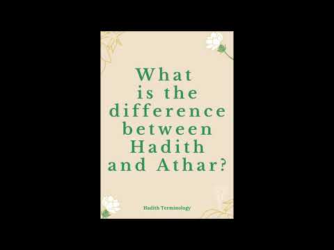Video: Wat is Athar in Islam?