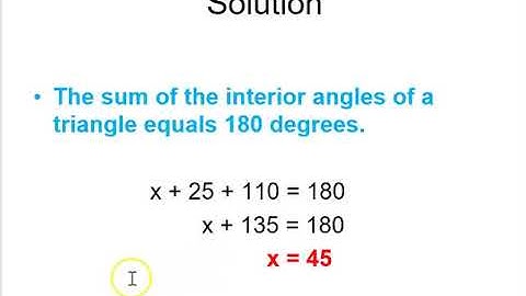 Video LTO 4.1 and 4.2 Part 1 Triangles and Angles