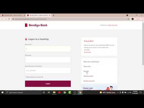 How To Login To Bendigo Online Banking Account