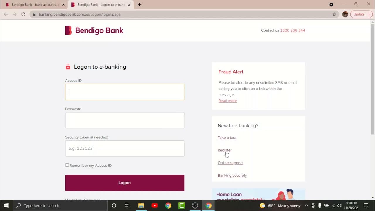 How To Login To Bendigo Online Banking Account YouTube