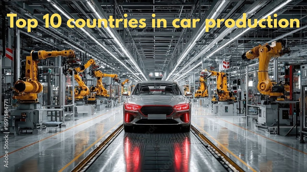 Top 10 countries in car production