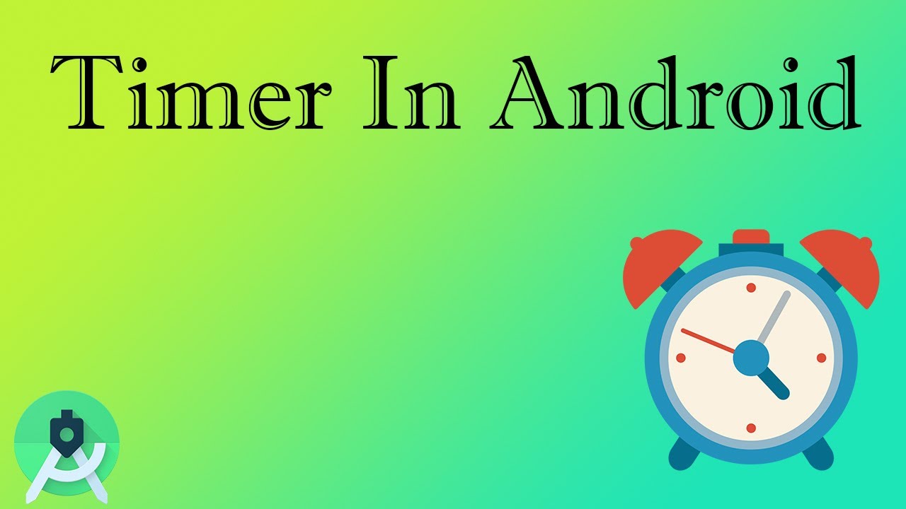 Timer 🕐 In Android Studio #timer #androidstudio - YouTube