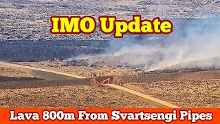 IMO Update (8/6/2024 ): Lava Covers Grindavík Road, Touch Svartsengi Defence Wall, KayOne Crater