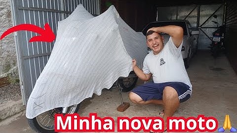 ESSA É MINHA MOTO NOVA 🙏🙏 #motovlog #youtube