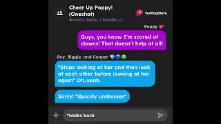 Cheer Up Poppy! (Oneshot, requested, and a Trolls TextingStory)