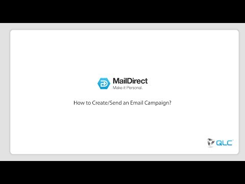 How to Create and Send an Email Campaign using MailDirect?