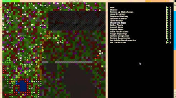 [01] Dwarf Fortress - Evil surroundings - Embark, Defenses, Crafting