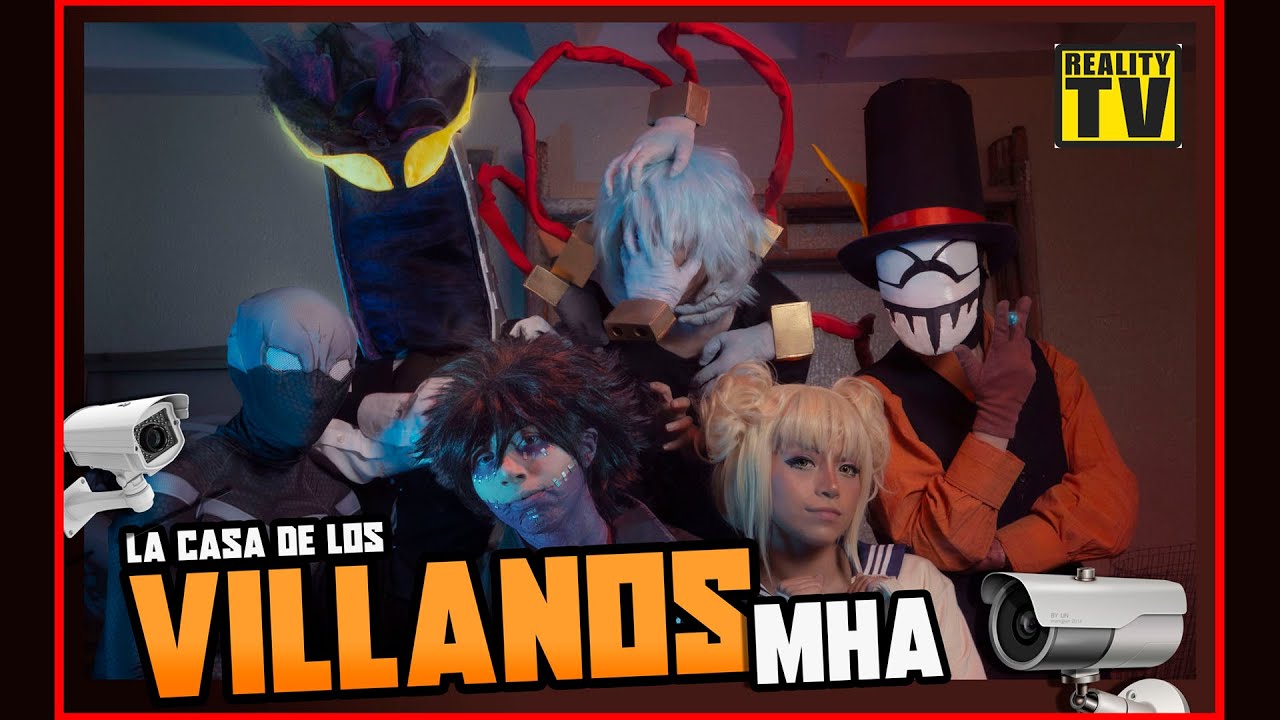 La casa de LOS VILLANOS 💀 - 【BNHA  COSPLAY PARODIA】