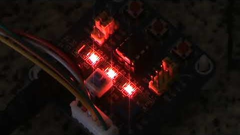 Pseudo random flashing leds PIC 12F675