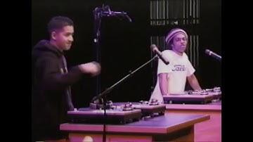 SKRATCHCON 2000 - BEAT JUNKIES MIXING - DJ MELO D and DJ J-ROCC