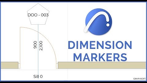 ArchiCAD - Setting up Door & Window Dimension Markers