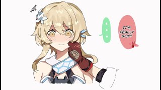 Genshin Impact Amber X Lumine