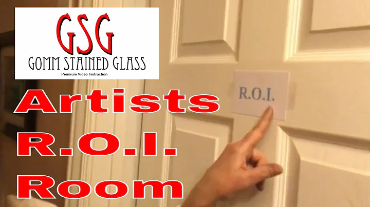 Stained Glass Artists Room Of Intention V305
