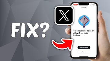 How to FIX This Member Doesn’t Allow Delegates Invites on X (Twitter)