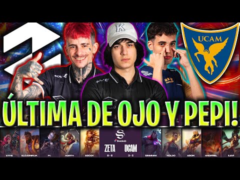 LA ÚLTIMA PARTIDA DE PEPINERO Y ELOJONINJA!😱 - ZETA vs UCAM SUPERLIGA DOMINOS INVIERNO 2025 LVP