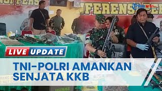 Tangkap Anggota KKB di Nduga, Tim Gabungan TNI Polri Amankan Senjata Api hingga Ratusan Amunisi