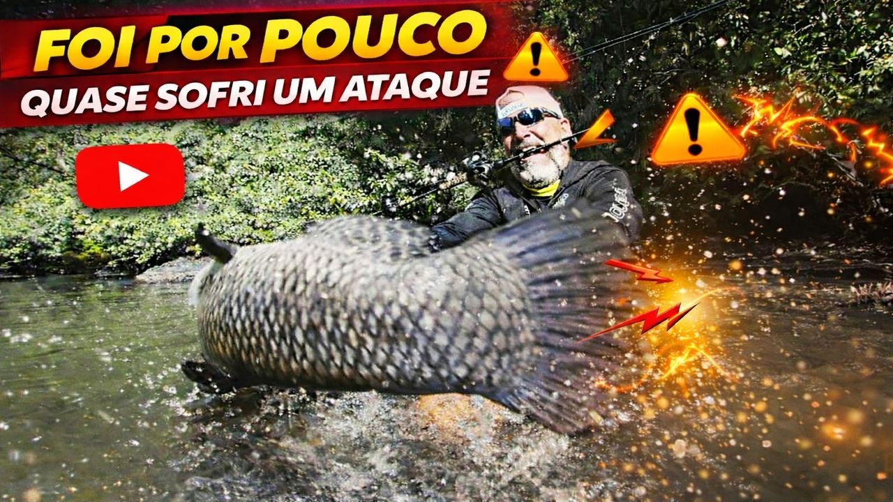 CORRI O RISCO DE SER A MINHA ULTIMA PESCARIA, O PEIXE VEIO PRA CIMA!