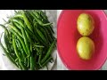 Hari mirch fry recipefried green chilli recipe b l c daughter kitchen