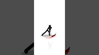 Stickman swinging a scythe 2 - Infinite loop! #animation #stickman #flipaclip