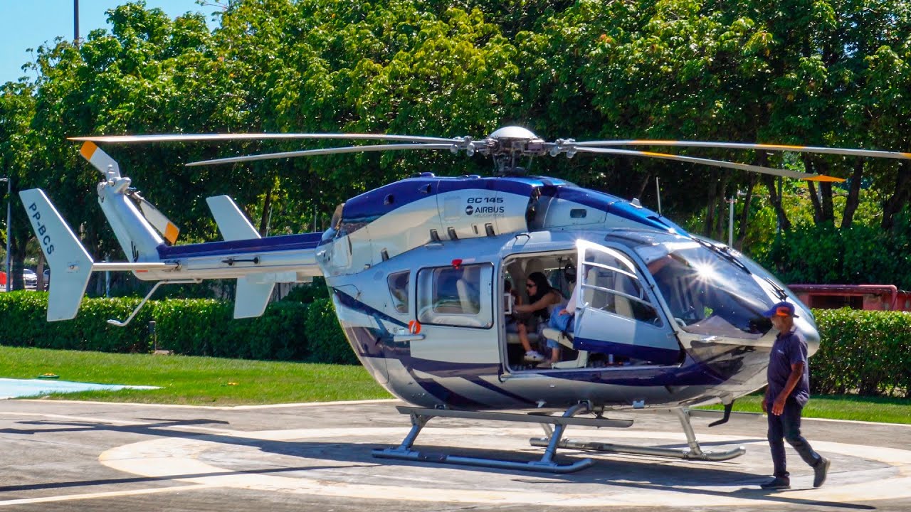 Airbus H145 C2 Start-Up & Takeoff