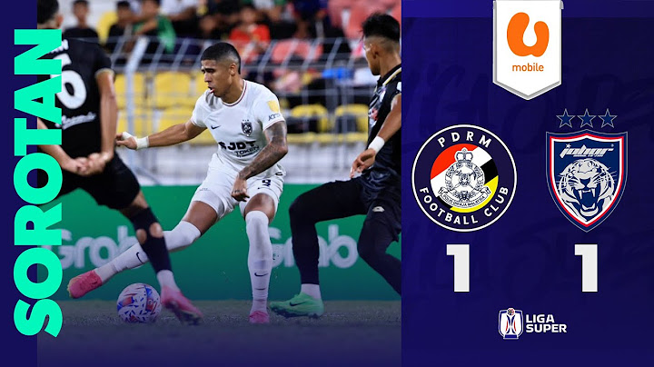 PDRM FC 1 - 1 Johor Darul Ta'zim | Sorotan Perlawanan Liga Super 2024/25 | #UMOBILE #UHOME5G