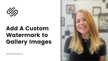 How To Add A Custom Watermark to Gallery Images in Squarespace 7.1 // Squarespace CSS Tutorial
