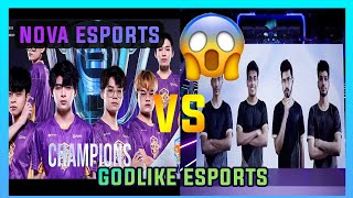Nova Esports Vs Godlike Final Clutch Wwcd Pmgc Global Championshp 2021 Pubg Mobile