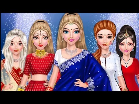 Indian wedding dressup makeup||makeup dressup game||@Stylish Gamer ||Android gameplay||girl games