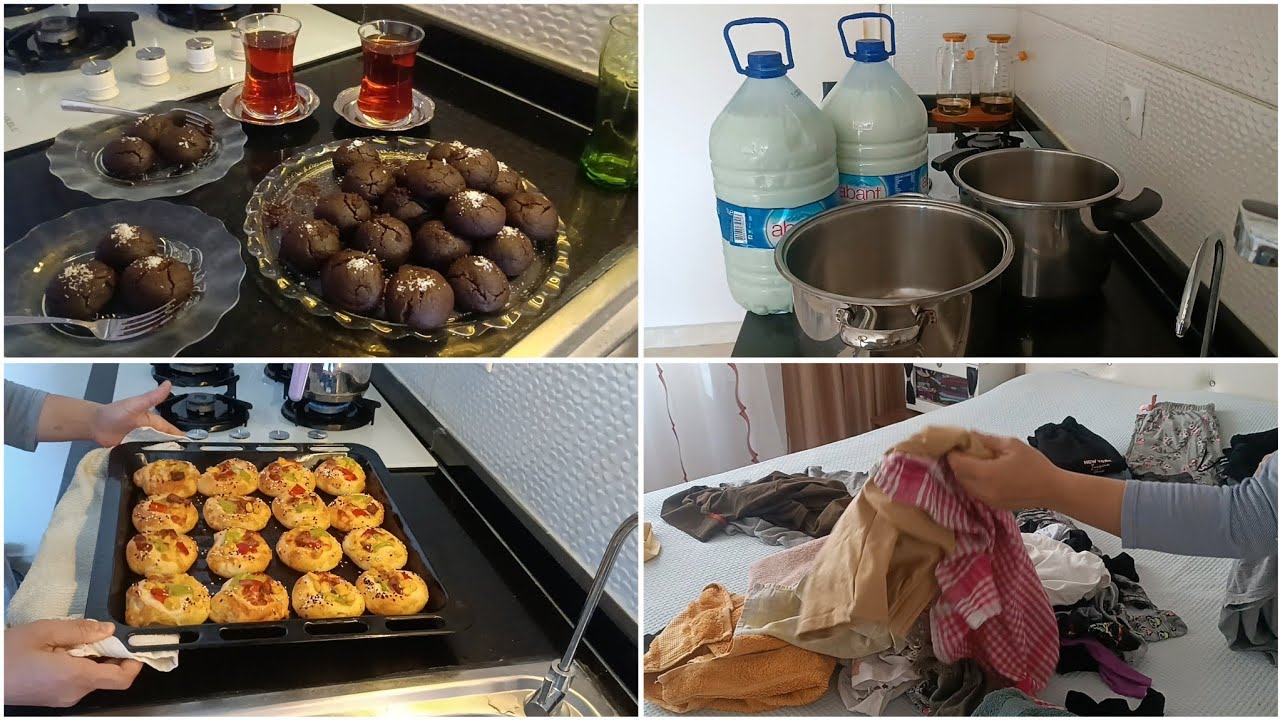ENFES KAHVALTI SOFRASI✅ Islak Kurabiye, BUNALDIM‼️ Günlük Ev Hanımı İşleri