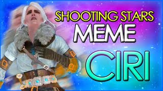 Shooting Ciri / The witcher 3 - Shooting Stars meme