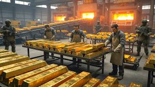 Inside the High-Tech Gold Refinery: Recovering 24K Gold From Discarded Electronics (Full Process)