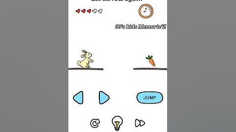 #72 - Brain out level 72 - Eat carrots again!