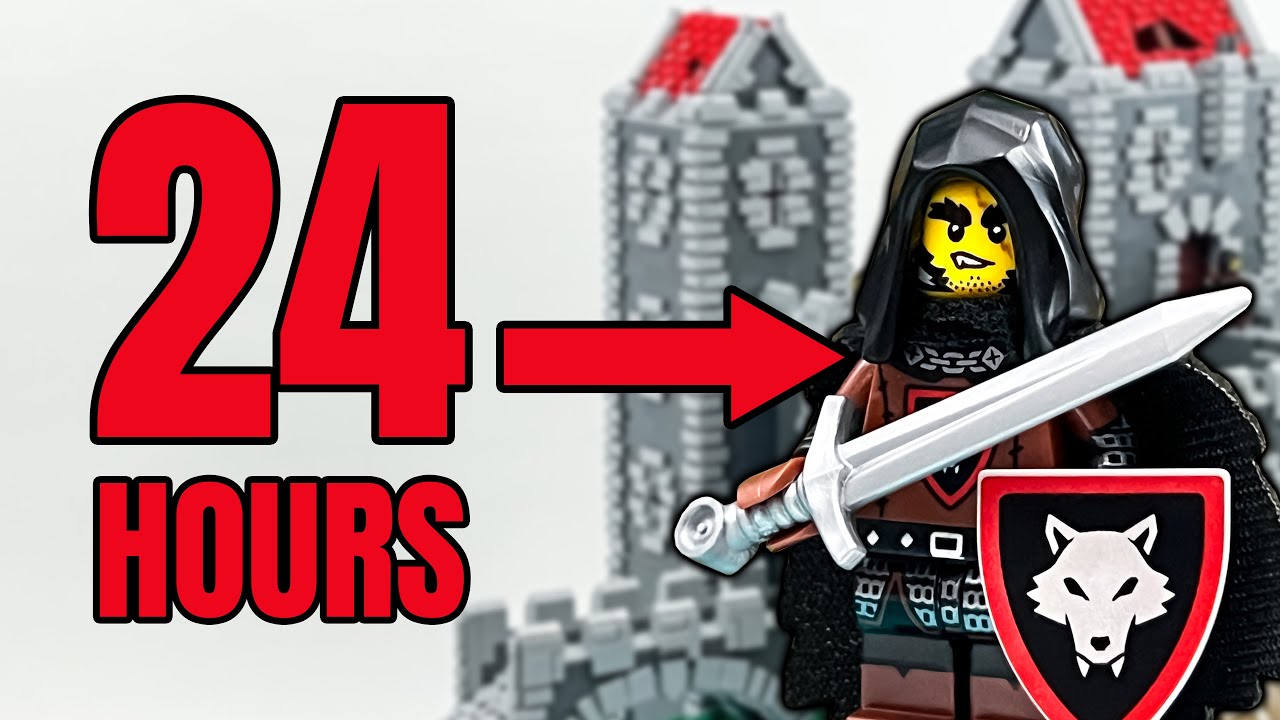 Могу ли я построить лучший замок LEGO Wolfpack за 24 часа?!