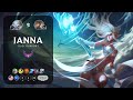 Janna support vs rell  na master patch 141
