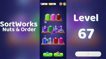 SortWorks Nuts & Order Level 67 Walkthrough | SortWorks Level 67 | Go Answer