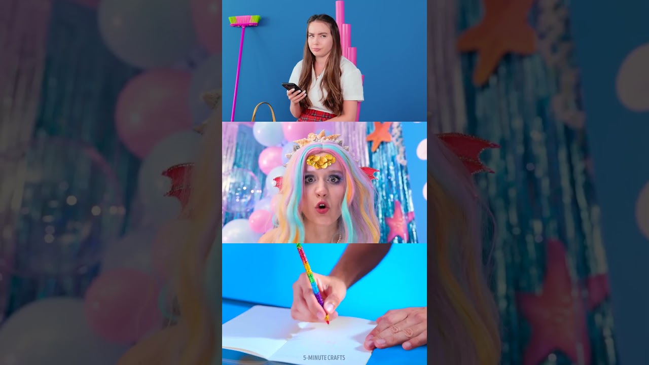 Увлекательный режим разделения экрана! Не смотрите вниз 🧼🚫 