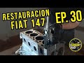 ARMADO del MOTOR | Bruñido de Cilindros y Montaje Cigüeñal / PROYECTO Restauración Fiat 147 - FOSCHI
