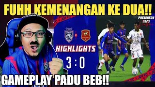 GAMEPLAY MAKIN KEMAS‼️ JOHOR DARUL TA’ZIM 3-0 FURSAN HISPANIA‼️ | Wak Lonjong