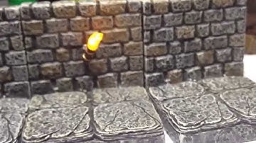 Magnetic Connector for Modular Dwarven Forge Wall Tile