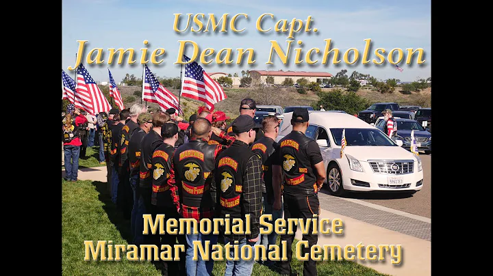 Capt. Jamie Dean Nicholson Memorial Service