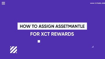 How to Assign AssetMantle Address for XCT Rewards | Guide