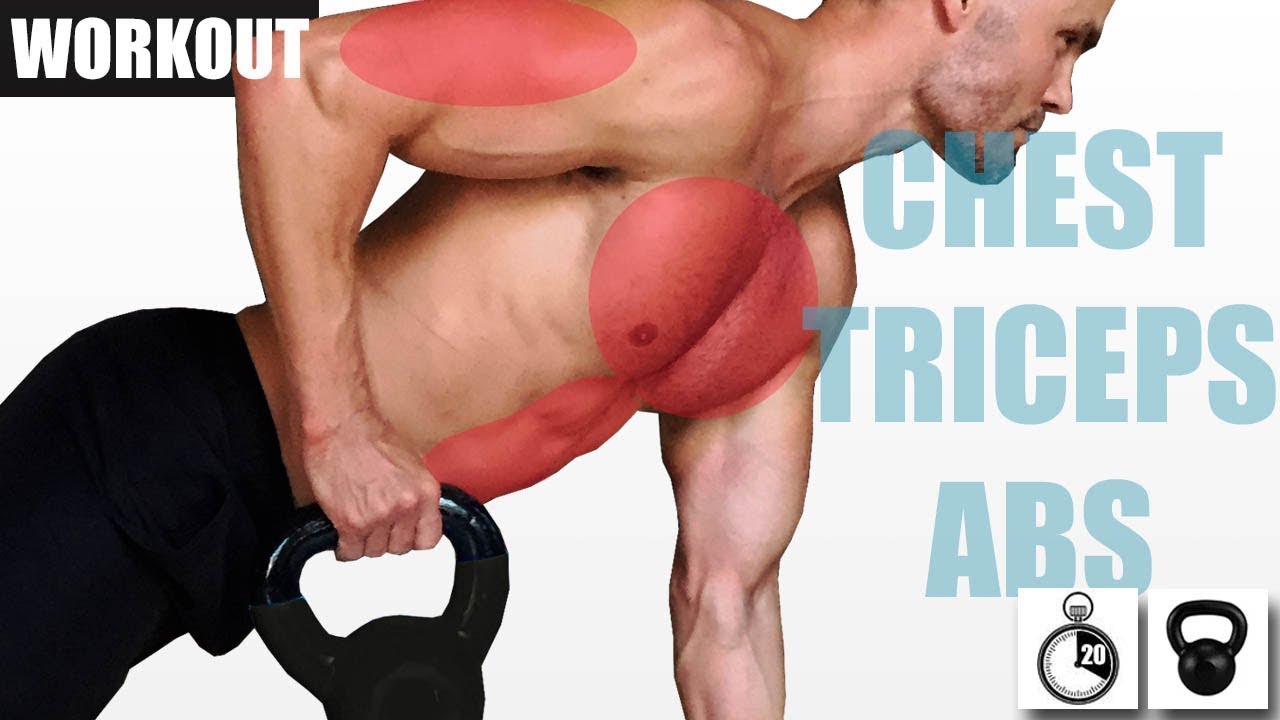 Best Kettlebell workout for triceps for push your ABS