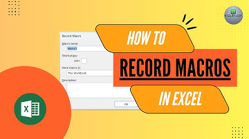 How to Enable Developer Tab and Record Macro in Excel to Format Data | How to Use Excel Macro