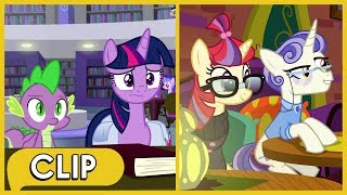 Twilight & Spike Go to the Canterlot Library / First Folio - MLP: Friendship Is Magic [Season 9]