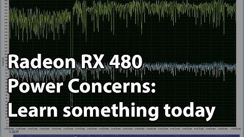 AMD Radeon RX 480 Power Concerns - Detailed Analysis