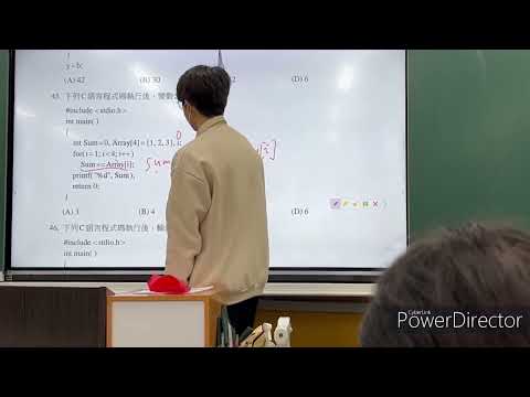 統測專二程式設計試題講解111 (45)