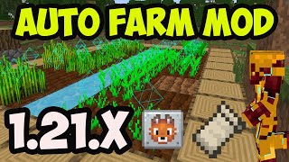 Cheats For Minecraft 1.21.11 - Auto Harvest Cheat 1.21.11 Fabric Neoforge