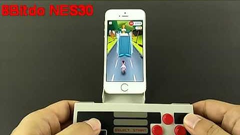 8Bitdo NES30 Gamepad  Playing Run Forrest Run
