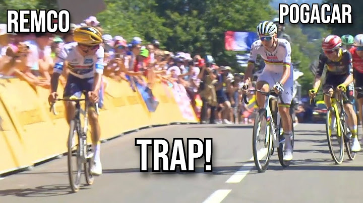Tadej Pogacar BAITS Remco Evenepoel on Mur de Bretagne | Tour de France 2025 Stage 7